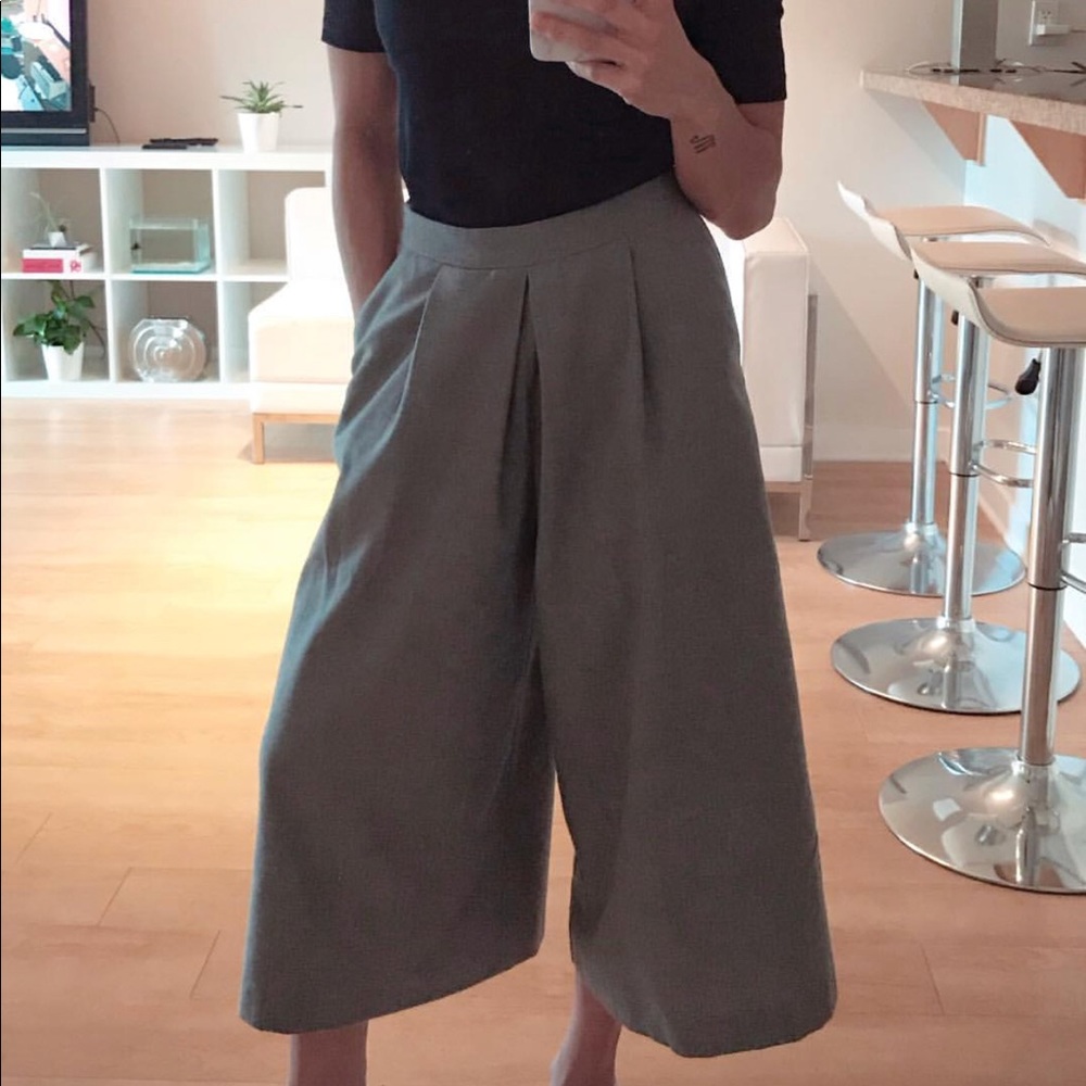 ZARA Grey Marl Culottes